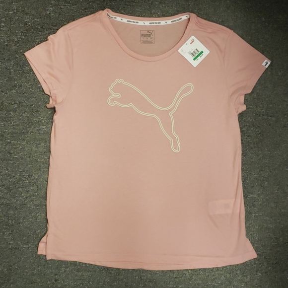 light pink puma shirt